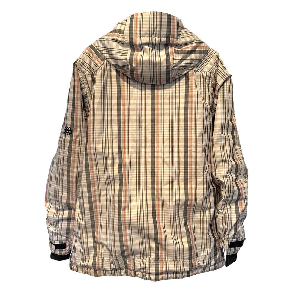 686 Womens Faithful Snowboard Jacket XL Plaid Thermal Waterproof Breathable - Picture 2 of 6